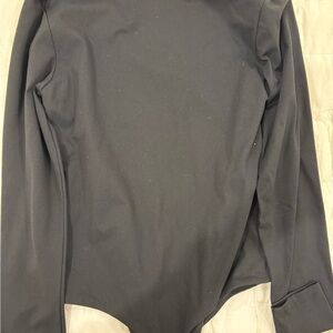 Nuuds Classic Black Bodysuit